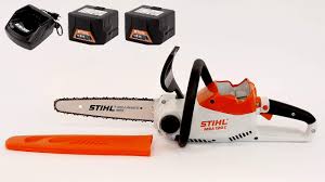 STIHL MSA 120 C-B - Akumulatorowa Piła Łańcuchowa z 2 Akumulatorami AK20